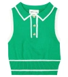 Morley Upgrade Cotton Vest In Grün