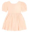 Morley Ursula Metallic Cotton-blend Dress In Pink