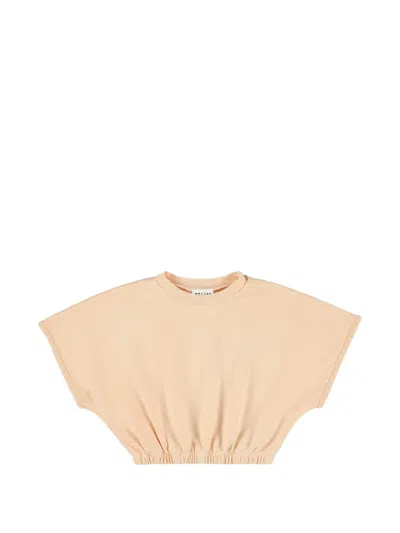 Morley Kids' Xose Elasticated-hem Top In Neutral