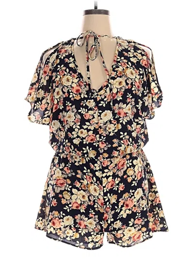 Pre-owned Morning Kisses New York Romper In Blue