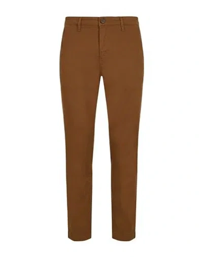 Moro Man Pants Camel Size 30 Cotton, Elastane In Beige