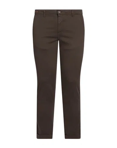 Moro Man Pants Dark Brown Size 28 Cotton, Elastane
