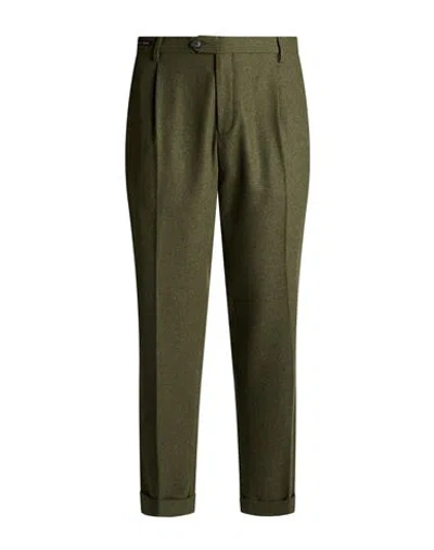 Moro Man Pants Military Green Size 30 Polyester, Wool, Viscose