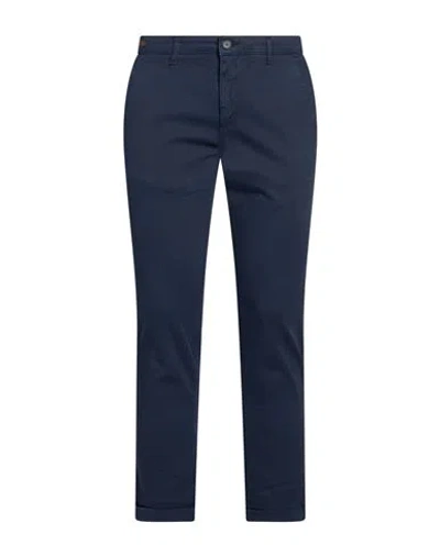 Moro Man Pants Navy Size 28 Cotton, Elastane