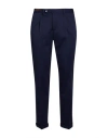 Moro Man Pants Navy Size 36 Viscose, Polyamide, Elastane In Blue