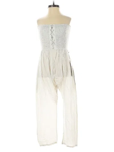 Moroccan Touch Jumpsuit In White