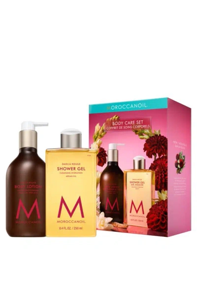 Moroccanoil Dahlia Rouge Body Care Set $48 Value In White