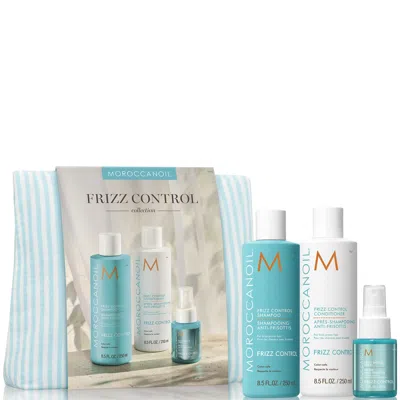 Moroccanoil Frizz Shampoo And Conditioner Set + Free Frizz Shield Spray 50ml