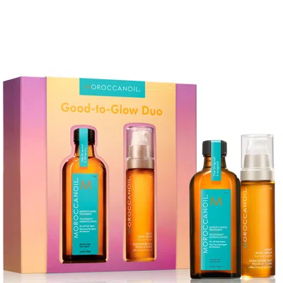 Moroccanoil Good To Glow Duo -  Treatment Original And Night Body Serum