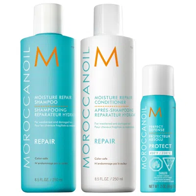 Moroccanoil Hair Repair Shampoo And Conditioner Gift Set