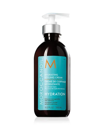 Moroccanoil Hydrating Styling Cream 10.2 Oz. In Blue