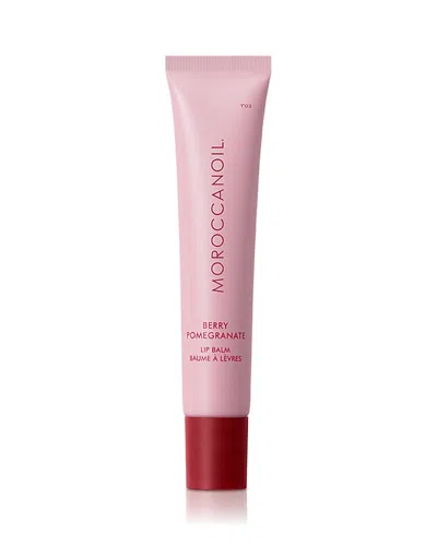 Moroccanoil Lip Balm - Hydrating Argan + Peptide Lip Treatment Berry Pomegranate 0.5 Oz/15 G