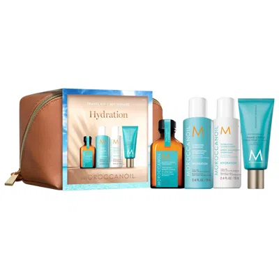 Moroccanoil Hair Hydration Travel Kit In White