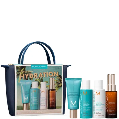 Moroccanoil Mini Hair Hydration Set In Transparent