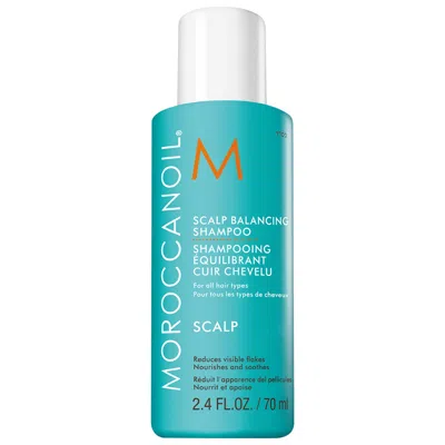 Moroccanoil Mini Scalp Balancing Shampoo 2.4 oz / 70 ml In White