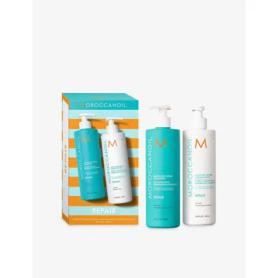 Moroccanoil Moisture Repair Shampoo & Conditioner 500ml Duo