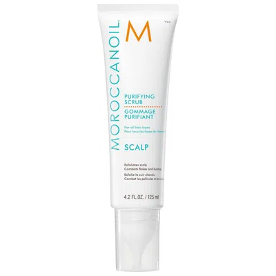 Moroccanoil Purifying Pre-wash Scalp Scrub 4.2 oz/ 125 ml In White
