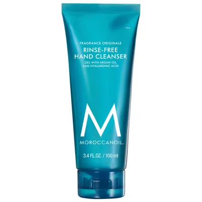 Moroccanoil Rinse-free Hand Cleanser With Hyaluronic Acid 3.4 oz / 100 ml In White