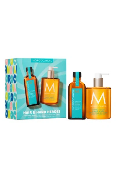 Moroccanoil ® Signature Scent Hair & Hand Care Set $72 Value In Transparent
