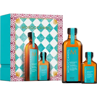 Moroccanoil ® Treatment Home & Away Set $70 Value In Transparent