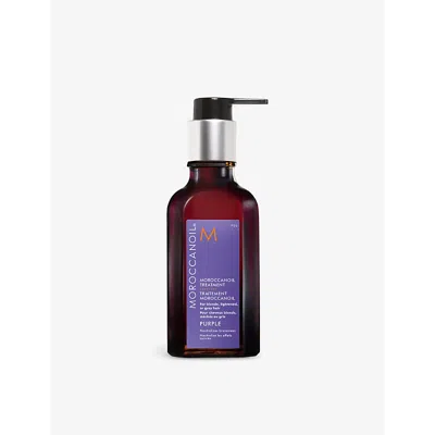 Moroccanoil Treatment Purple Hair Oil In White