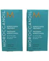 Moroccanoil Unisex 0.85oz Oil Hair Treatment 2 Pack In Green