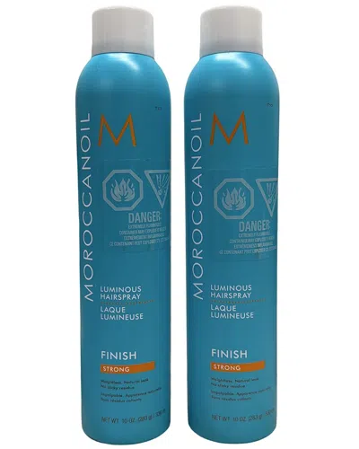 Moroccanoil Unisex 10 X2 oz Luminous Hairspray Strong Hold In Transparent