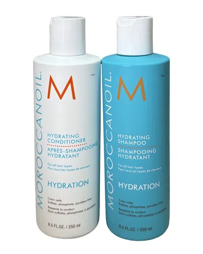 Moroccanoil Unisex 17oz Hydrating Shampoo & Conditioner Duo In Transparent