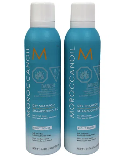 Moroccanoil Unisex 5.4 X 2oz Dry Shampoo Light Tones 2 Pack In Transparent