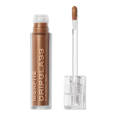 Morphe Dripglass Dazzled High Shimmer Lip Gloss - Cognac Diamond