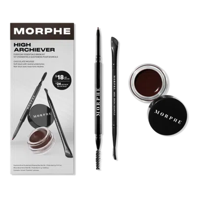 Morphe High Archiever Everyday Essentials Brow Kit - Chocolate Mousse In Brown