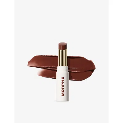 Morphe Lovers Bond Liplock Glossy Lipstick In Brown