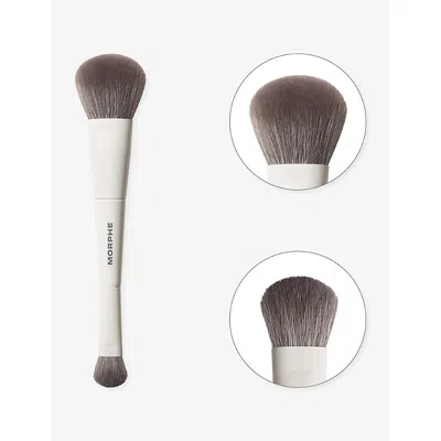 Morphe M100 Dual-ended Foundation& Concealer Face Brush In White