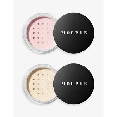 Morphe Totally Set Mini Brighten And Set Powder Duo Gift Set In White