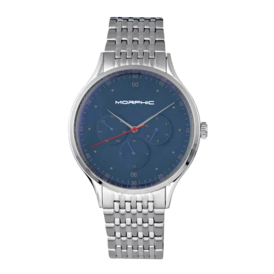 Morphic M65 Series Blue Dial Men's Watch 6503 In Metallic