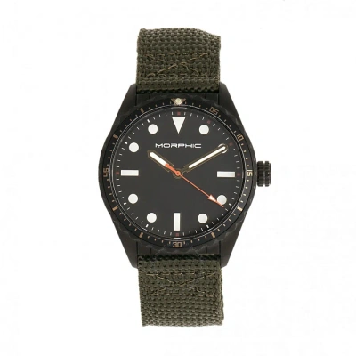 Morphic M69 Series Quartz Black Dial Men's Watch 6906 In Black / Olive
