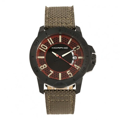 Morphic M70 Series Quartz Men's Watch 7005 In Black / Multicolor / Olive