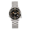 Morphic M74 Series Bracelet Watch W/magnified Date Display In Gunmetal/black & Gold/black