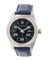 Morphic M63 Series Leather-band Watch W/date