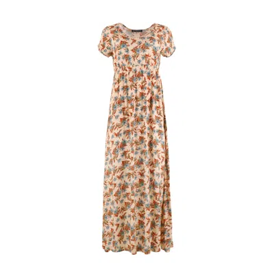 Morrato Bali Women's Amara Maxi Dress Lily Brown