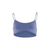 Morrato Bali Women's Blue Cassia Bikini Top Film In Blue
