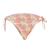 Morrato Bali Women's Blue Claudia Bikini Bottom Hibicus Fern