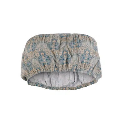 Morrato Bali Women's Blue Estrella Bandeau Top Primavera Jadeite