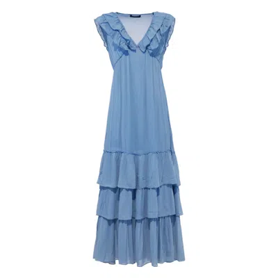 Morrato Bali Women's Blue Jace Maxi Dress Oceania
