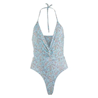 Morrato Bali Women's Blue Odette One Piece Ainsley Mint