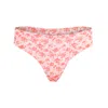 Morrato Bali Women's Bora Bikini Bottom Daffodil Red In Red