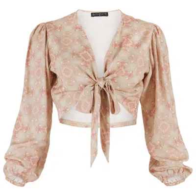 Morrato Bali Women's Brown  - Calandra Top Crystal Burlywood