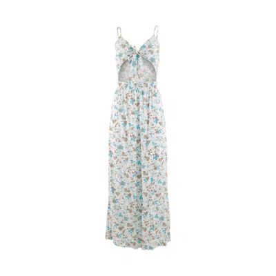 Morrato Bali Women's Clarissa Maxi Dress Iris White
