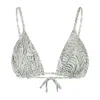 Morrato Bali Women's Claudia Bikini Top Topographical Green