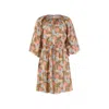Morrato Bali Women's Essam Mini Dress Delfina Amber Gold In Gold